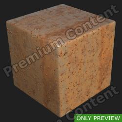 PBR Substance Material of Metal Rusty